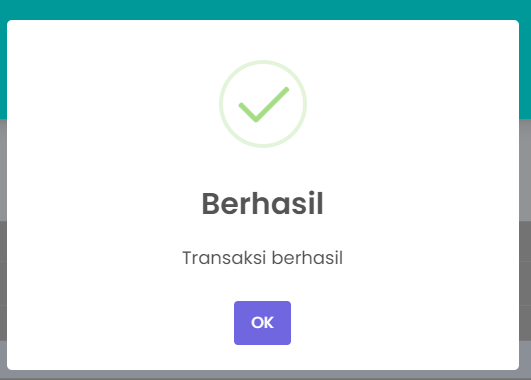 Langkah 7 - Berhasil